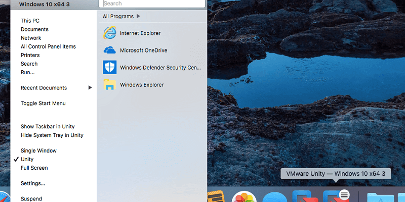 is there a free version of vmware fusion for mac